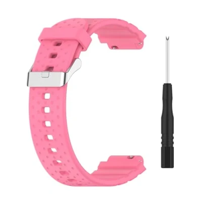 Image of INF Bracelet compatible with Xplora X5 Play, silicone watch strap, replacement strap for men and women, 1x screwdriver