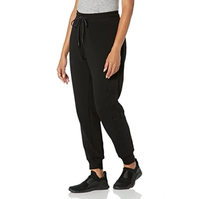 Image of Juicy Couture Women&#039;s Iconic Logo Jogger Sweatpants, Black, XL