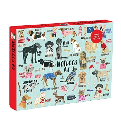 Image of Hot Dogs A Z 1000 Piece Puzzle