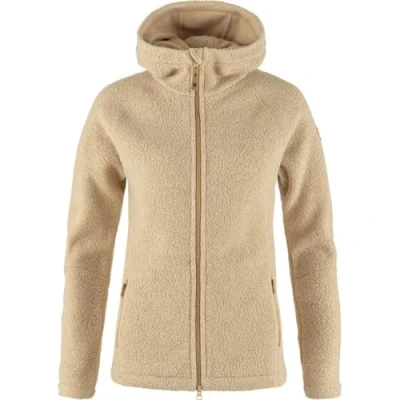 Image of Fjallraven 89666 196 Kaitum Fleece W Sweatshirt Women&#039;s Dune Beige Size M