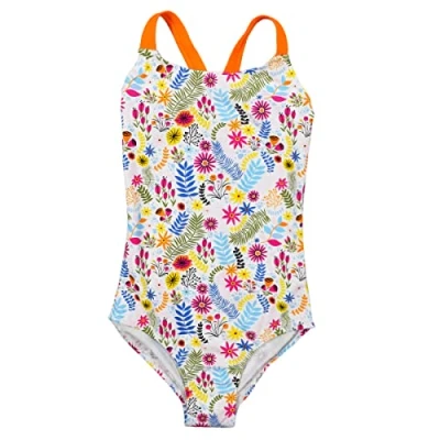 Image of Splash About Soaked Girl&#039;s Swimming Costume Jungle 6 7 Years