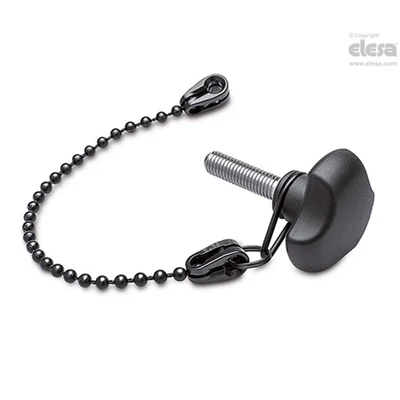 Image of ELESA Solid knob VTT.50 SST p M10x40 LP