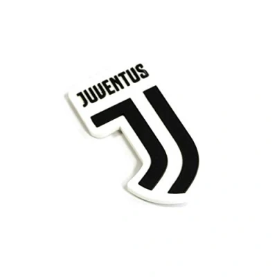 Image of Juventus FC Crest Fridge Magnet (One Size) (White/Black)