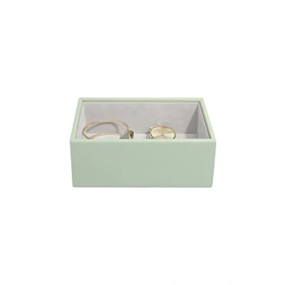 Image of Stackers Sage Green Mini Jewellery Box Chunky Layer