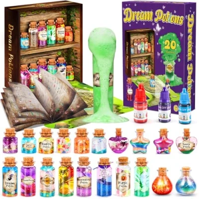 Image of Subtail Potion Making Kit Children Craft Kits for Kids Christmas Gifts 6 7 8 9 10 Year Olds Girls Potions Toys Age Best Halloween Magic