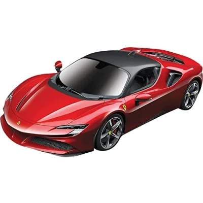 Image of Maisto M82334 Tech Premium, High Performance R/C Ferrari SF90 STRADALE Super Car 2.4GHZ 1:24 Scale Radio Control Vehicle, Multiple