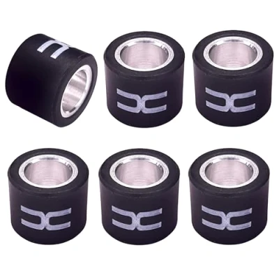 Image of cyclingcolors 6x Vario Weights Rollers 19 x 15.5 mm Variomatik Moped Roller 50cc (8.0g)