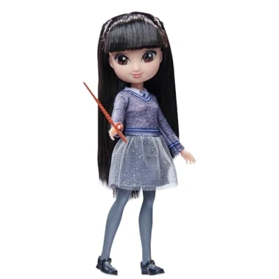 Image of Wizarding World, Cho Chang Collectible 8 inch Doll in Harry Potter Hogwarts Ravenclaw Uniform with Accessories Kids Toys for Girls and Boys Ages 5 up