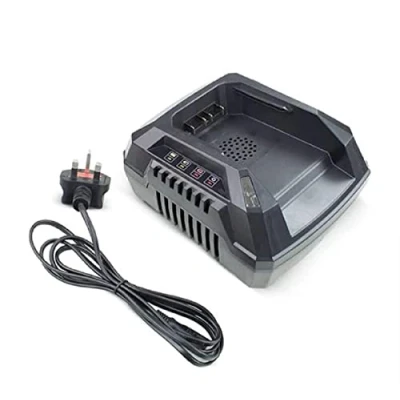 Image of Hyundai 40v Garden Machinery Charger For Charging Lithium ion Batteries, Backup Or Replacement Battery Charger, 80 Min Charging, 3 year warranty