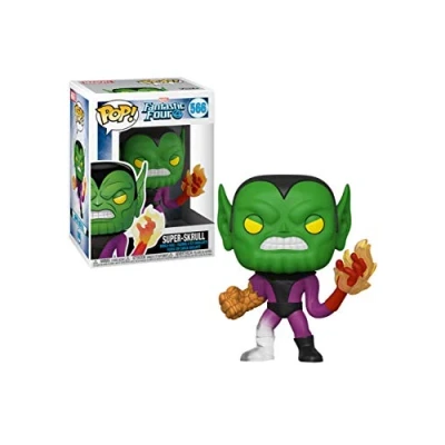 Image of Funko POP! Marvel: Fantastic Four Super Skrull Collectable Vinyl Figure Gift Idea Official Merchandise Toys for Kids &amp; Adults Comic Books Fans Model Collectors and Display