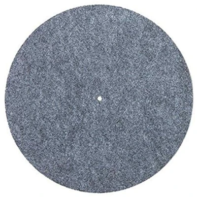 Image of Felt Turntable Platter Mat LP Slip Audiophile 3mm thick Slipmat for Vinyl Record (Gray)