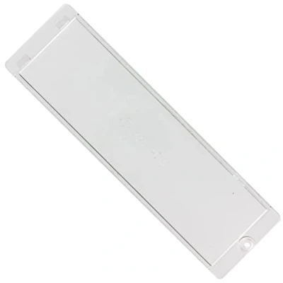 Image of SPARES2GO Light Diffuser/Lens Cover Plate Fits Firenzi Cooker Hood (218mm x 63mm)