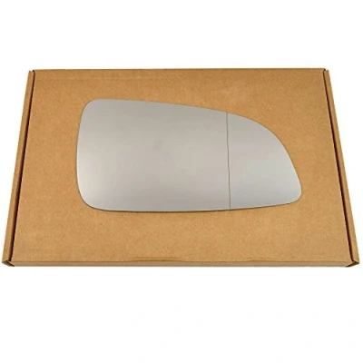 Image of Less4spares Wing Mirror Glass Compatible with Vauxhall Astra H 2004 2008 STICK ON (Wide Angle Blind Spot, Right Driver Side)