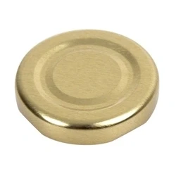 Image of Artis Gold Cap for Mini Milk Bottles (Pack of 18)