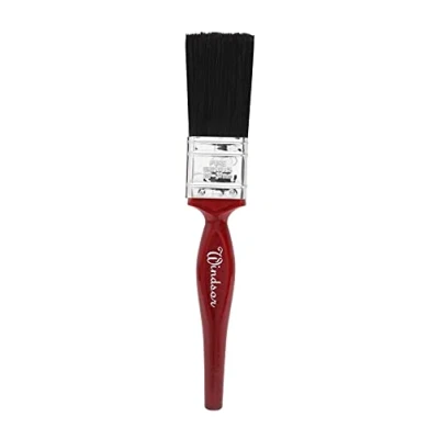 Image of ProDec 1.5 inch Windsor Trade Professional Pure Bristle Paint Brush for Painting with Emulsion, Gloss and Satin Paints on Walls, Ceilings, Wood Metal, 1.5&quot; 38mm