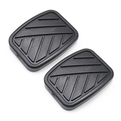 Image of LARBLL 2PCS Brake Clutch Pedal Pad Covers 49751 58J00 for Suzuki Swift Vitara Samurai Esteem SX4 Aerio X90 Sidekick