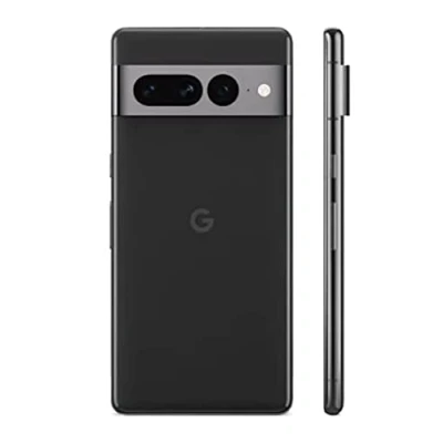 Image of Google Pixel 7 Pro Unlocked Android 5G smartphone with telephoto lens, wide angle lens and 24 hour battery 128GB Obsidian (Renewed)