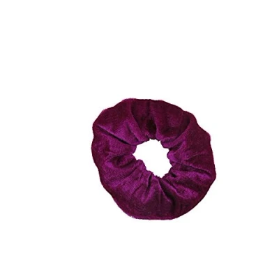 Image of Pack of 2 Velvet Scrunchies (Cerise)