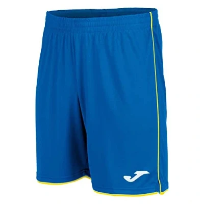 Image of Joma Unisex Kid Short Liga Royal Yellow, Lemon Tree, 14 Years