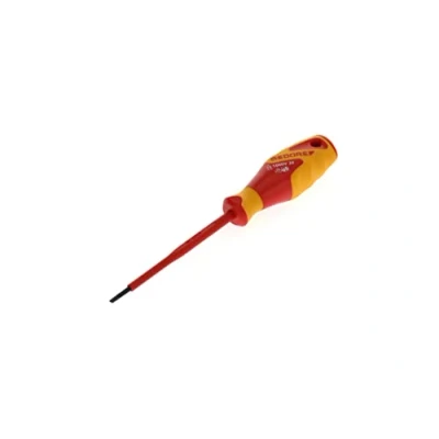 Image of GEDORE VDE Screwdriver slotted, 1000 V insulated, Electric, Length 185 mm, Tool, 2170 3, Steel