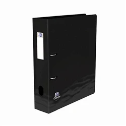 Image of Oxford Oceanis Lever Arch File 70mm A4 Black 400177826