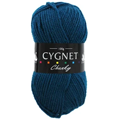 Image of Cygnet Chunky Teal Yarn 100g