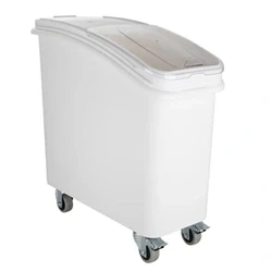 Image of Vogue Polypropylene Ingredient Bin with Scoop 81L