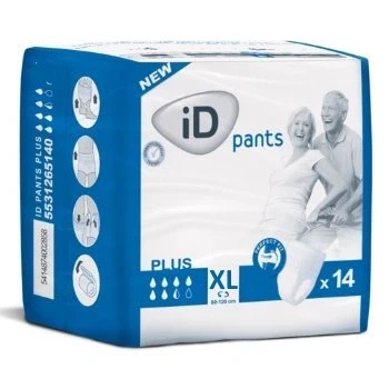 Image of iD Ontex pants Plus XL 14 pull up