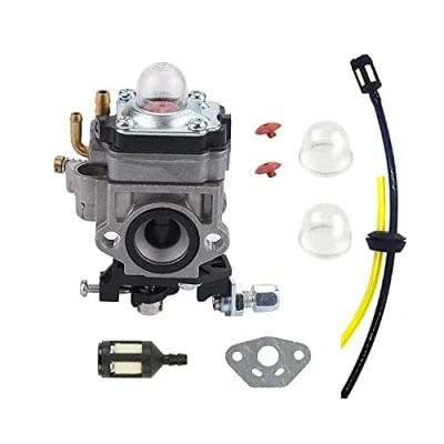 Image of Hippotech Carburetor Kit Replacement for Macallister MBCP254 MGTP254 MCBP254 Brushcutter 1230540255 Engine Carb