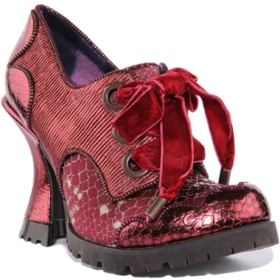 Image of Irregular Choice Women&#039;s Whimsical Wonder Pump, Bordo, 7.5 UK