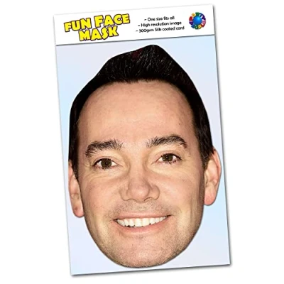 Image of Party People 1 x Craig Revel Horwood Celebrity Face Mask Ready To Wear R