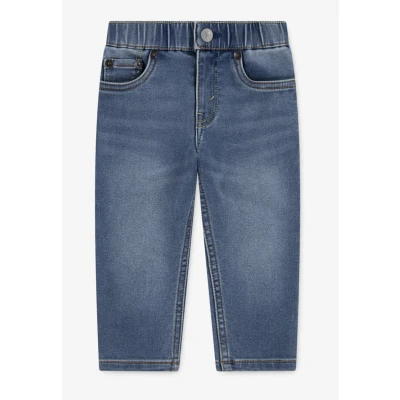 Image of Levi&#039;s SLIM Dobby PULL ON Straight leg jeans for kids, Size: 9m, Tarnation