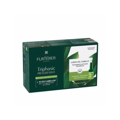Image of René Furterer Triphasic Progressive Anti Hair Loss Treatment 8 x 5.5ml