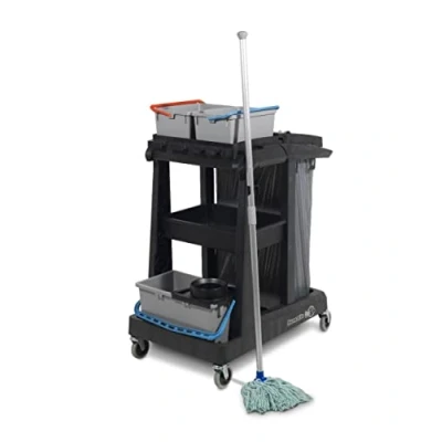 Image of Numatic Cleaning Trolley, Black, One Size