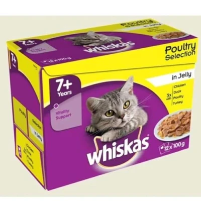 Image of Whiskas Adult Poultry 12pk