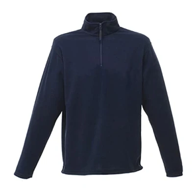 Image of Regatta Men&#039;s Micro Zip Neck Fleece Size XL Seal Grey