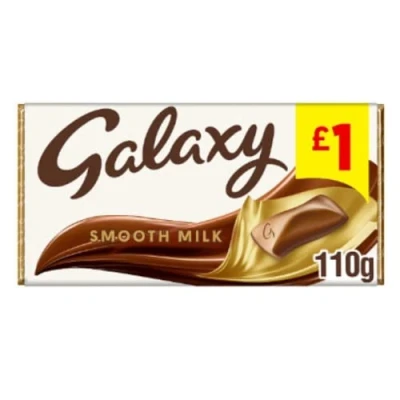 Image of Galaxy Smooth Milk Chocolate Bar 110g x Case of 24