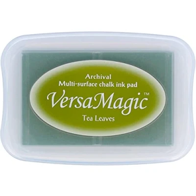 Image of Tsukineko Versamagic Chalk Finish Ink Pad Tea Leaves