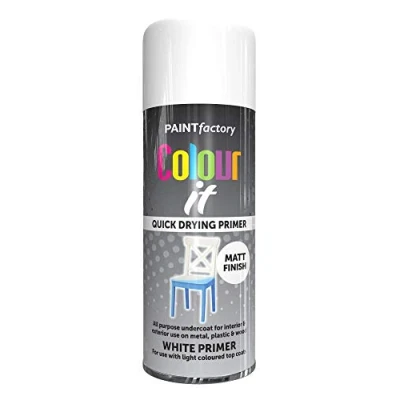 Image of All Purpose White Undercoat 400ML Professional Satin Finish Spray Wood Color Paint