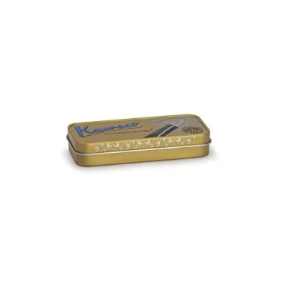 Image of Kaweco Tin Pen Case Nostalgic Short Gold