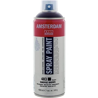 Image of Amsterdam Spray Paint 400 ml Vandyke Brown 403 (17164030)