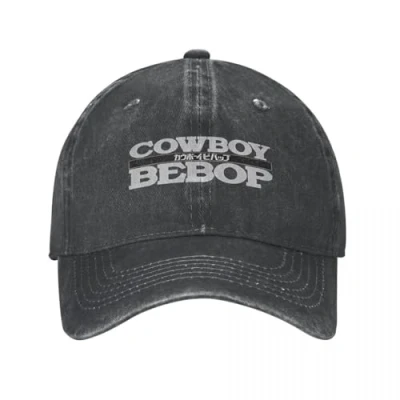 Image of DYHVVD Unisex Hat Fashion Hip Hop Baseball Cap Cowboys Bebops No Famous Manga Aesthetic Men Washed Trucker Breathable Printed Hippie Caps Gift Outdoor Birthday