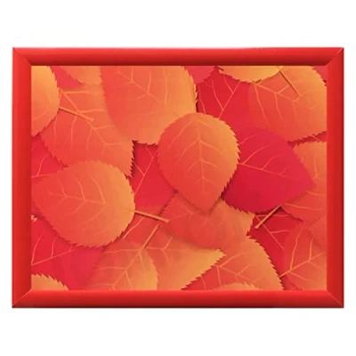 Image of Autmn Leaves Design Cushioned Bean Bag laptray Home Laptop Tray Drinks Food Breakfast Lap