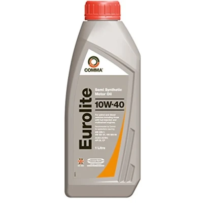 Image of Comma EUL1L Eurolite Semi Synthetic 10W40 Motor Oil, 1 Liter