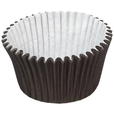 Image of Holly Cupcakes 180 Excellent Quality Brown Muffin Cases