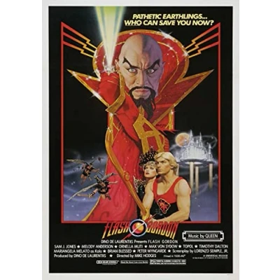 Image of OMG Printing Flash Gordon Poster/Print/Picture Satin Photo Paper A4 210mm x 297mm