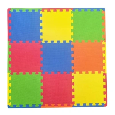 Image of 30cm X (10Pcs) Soft EVA Interlocking Foam Mats Play Carpet Home Floor Puzzle Mat Gym Tiles Yoga Exercise