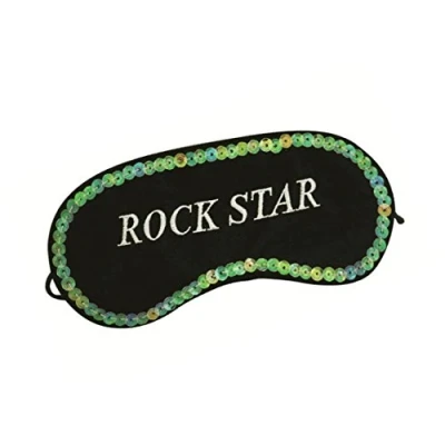 Image of Novelty Eye Mask &#039;Rockstar&#039; Sleep Joke Blindfold Gift