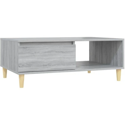Image of vidaXL Coffee Table Grey Sonoma 90x60x35 cm Engineered Wood