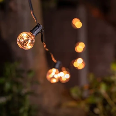 Image of SolarCentre® Soho Outdoor Solar Powered USB Colour Changing Festoon Lights 10 Bulbs